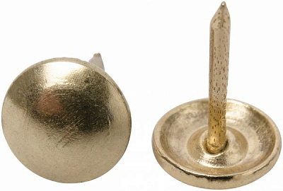 Гвозди декоративные  1x10 мм 55 шт латунь EXPERT FIX