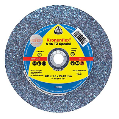 Круг отрезной Kronenflex Speсial 230x1.9x22.2 мм металл