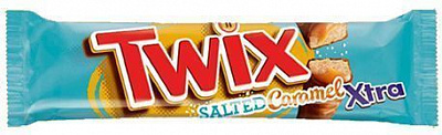 Печенье Twix с солёной карамелью 75 г 