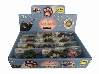 Іграшка-антистрес Monster Gum Fun Cafe Taba Мяу-лапка T26183