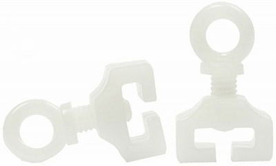 Фиксатор Gardinia Т-образный наборной белый 6 шт. 