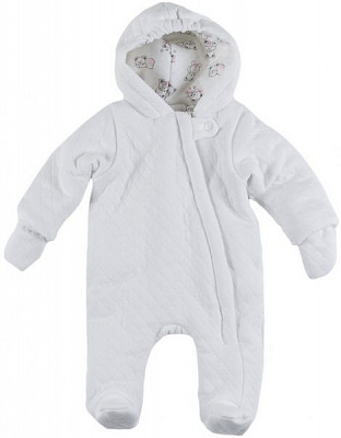 Комбинезон Фламинго для мальчиков р.62 молочный 393-804 