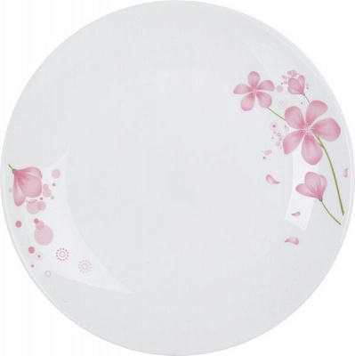 Тарілка десертна Spring 19 см склокераміка Luna