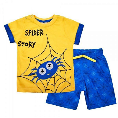 Комплект Macma 9123 з павуком р.86 жовтий