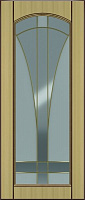 Фасад для кухні Грейд-Плюс Клен світлий патина №420 R 920x522 BT Вінтаж лівий