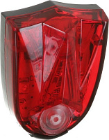 Ліхтар велосипедний LP Electro стоп-фара LP-9390 червоний із чорним 