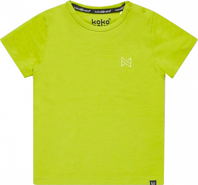 Футболка для хлопчиків Koko Noko Nigel р.134–140 неон жовтий WN815