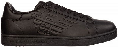 Кроссовки EA7 LEATHER_SNEAKER X8X001-XCC51-A083 р.10 черный