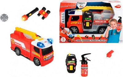 Пожарная машина Dickie Toys с набором пожарника 3716006