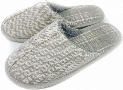 Тапки домашние La Nuit Basic Дани р.41 серый 