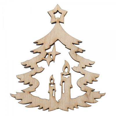 Декоративна підвіска Ялинка 4NY 56