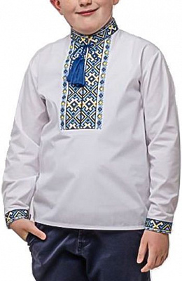 Вышиванка Сварга Май р.110 синий SV-CME0238-0431-02028-110 