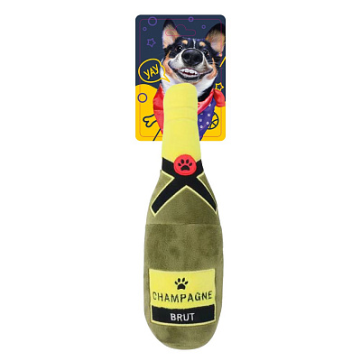 Игрушка для собак DGT-PETS Бутылка с пищалкой 23 см FG240419030N