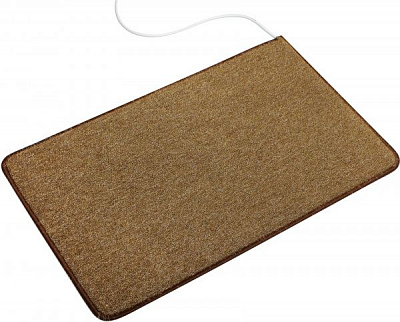 Коврик Solray с подогревом 530x830 мм коричневый 88 Вт