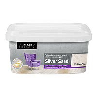Декоративна фарба PRIMACOL DECORATIVE Silver Sand срібло 3 л