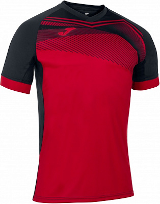 Футболка Joma SUPERNOVA II T-SHIRT RED-BLACK S/S 101604.601 р.M червоний