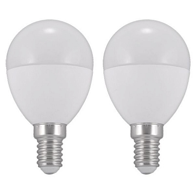 Лампа LED Estares P45 Е14 6 Вт 4200К 2 шт