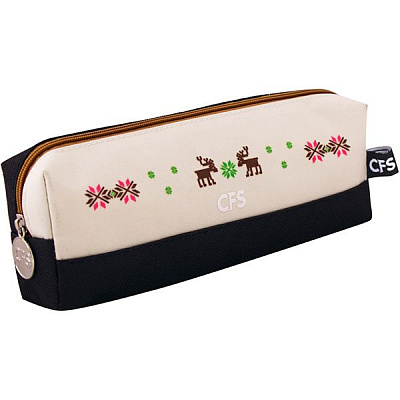 Пенал шкільний Ethnic CF85911 Cool For School бежевий