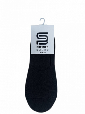Носки женские Premier Socks сетка с силиконом р.23-25 черный