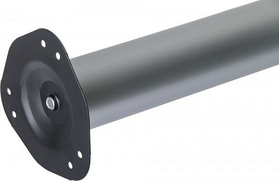 Меблева ніжка DC d60x710 мм матовый хром с креплением