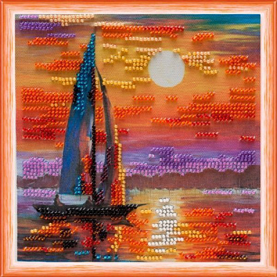 Набор для вышивания бисером на натуральном художественном холсте Штиль АМ Абрис Арт 