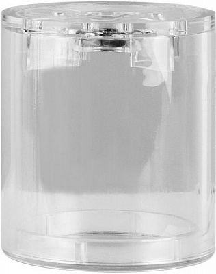 Мебельная ножка Ferro Fiori 52021 PL 11000 d=70 мм h=80 мм прозрачная 