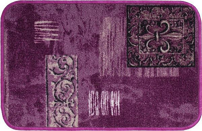 Коврик Текс-М текстильный термо 40х60 цвет в ассортименте