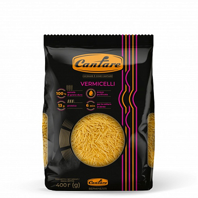 Макароны ТМ Cantare Vermicelli 400 г 