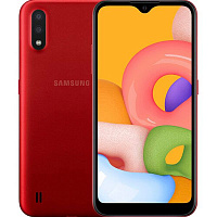 Смартфон Samsung SM-A015F Galaxy A01 2/16GB Duos ZBD (SM-A015FZRDSEK) red