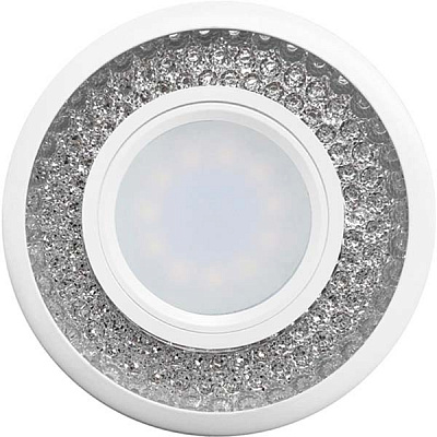 Світильник точковий LightMaster CL 7094 MR16 з led-підсвіткою 3 Вт G5.3 4000 К прозорий/білий