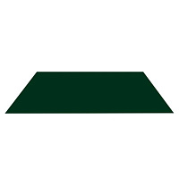Лист с покрытием RoofOK RAL 6005 2000x1250x0.45 мм зеленый