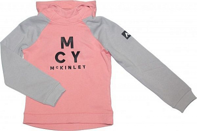 Свитшот McKinley Garry jrs 408174-904358 р. 164 розовый