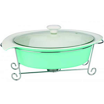 Каструля з порцеляни Krauff бірюзова 1.4 л