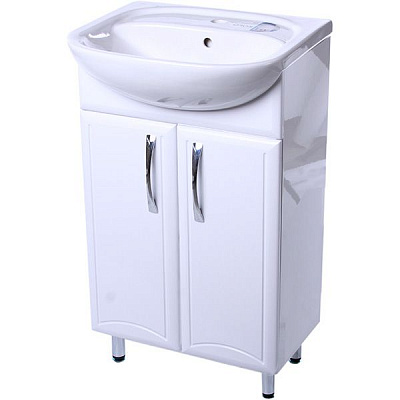 Тумба напольная Aqua Rodos Декор с умывальником Nova 50