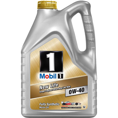 Масло моторное Mobil 1 New Life 0W-40 4 л
