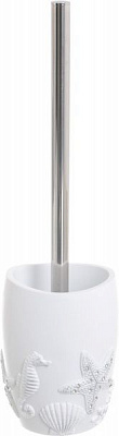 Ершик для унитаза Luna sea белый