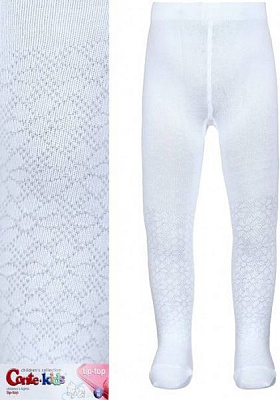 Колготки детские Conte-Kids TIP-TOP 360 р.62-74 белый 