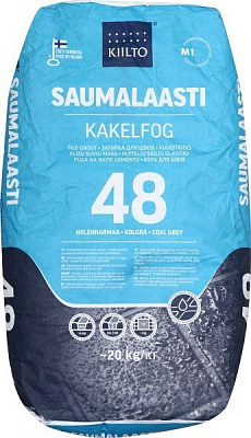 Фуга Kiilto 48 20 кг графітово-сірий