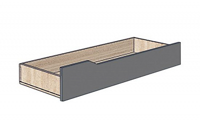 Шухляда до ліжка МФ МОДЕРН Елемент Філла 130х52х26 дуб сонома/антрацит