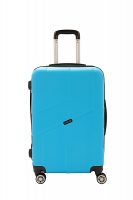 Чемодан 70 л голубой MCS V358 на 4 колесах M 24