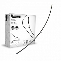 Люстра світлодіодна Eurolamp 40 Вт білий LED-LP-40-A34(black) 