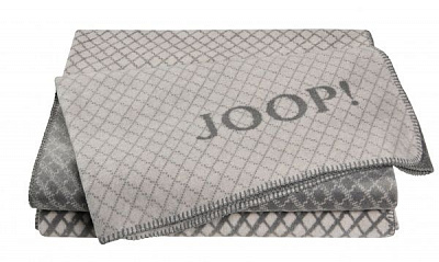 Плед Diamond Rauch-Graphit 150x200 см сірий/темно-сірий Joop!