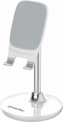 Підставка - тримач для смартфона і планшета Desk Stand ColorWay (CW-SH013-WT) білий