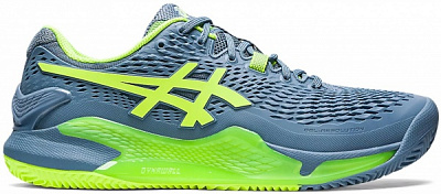 Кроссовки Asics GEL-RESOLUTION 9 CLAY 1041A375-400 р.42 зеленый