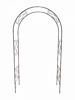 Арка Альтерн садова Квітка 2400х1400х400 мм BLACK&GOLD