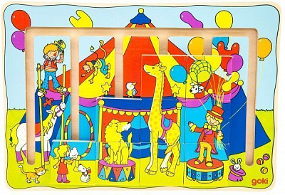 Игра-пазл GoKi Цирковое шоу 57595