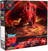 3D-пазл PRIME 3D 10848 огненный дракон