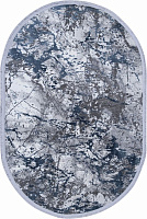 Килим Karmen Carpet QUANTUM PLUS S3024T GREY/GREY 80x150 см O 