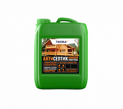 Антисептик Triora для древянных поверхностей 10 л
