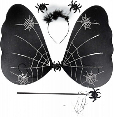 Костюм детский карнавальный Паучок черный HLJ170419-19